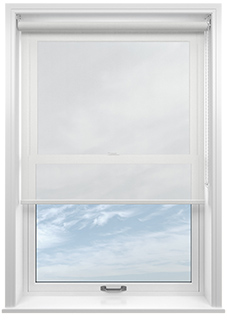 Crystalline Voile, Pure - Roller Blind